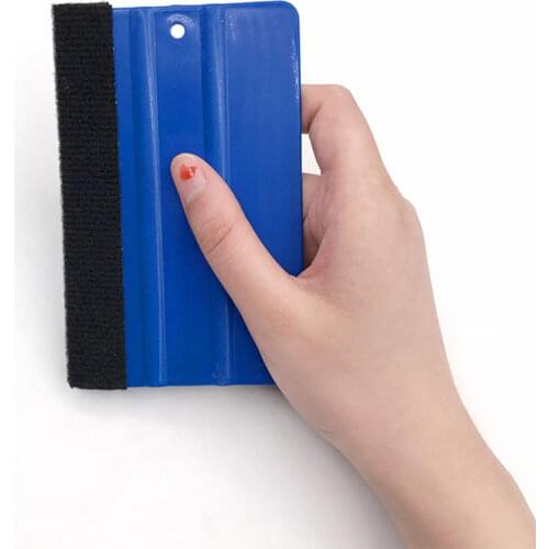 Car Vinyl Wrap Film Card Squeegee Car Foil Wrapping Suede Felt Scraper Window Tint Tools Auto Car Styling Sticker Accessories