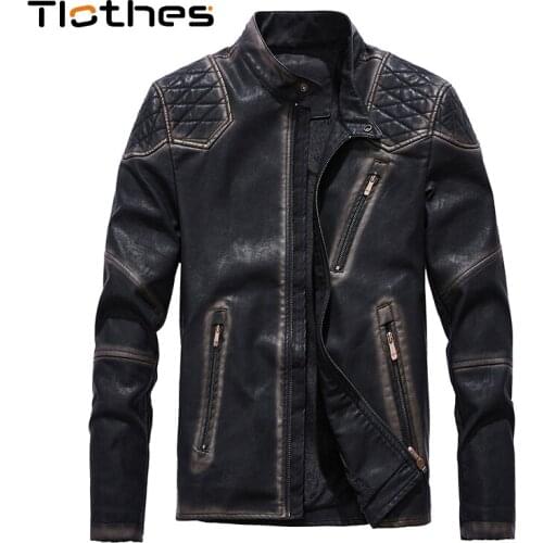 Winter Jacket Men Brand Design Fleece Warm Motorcycle Jacket Mens Leisure Faux Fur Coat Men PU Leather Biker Jacket Man Outwear