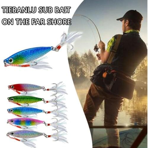1ps Far Shore Cast Iron Plate Road Sub-bait Metal Lure Fishing Fishing Supplies Fish Sea Sequin Siniperca Bait Bait Siniper O6M5