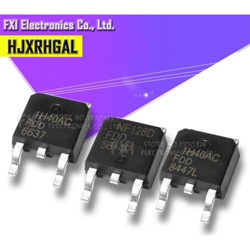 10PCS FDD8447L FDD8447 TO-252 TO252 8447 SMD MOS FET transistor New original