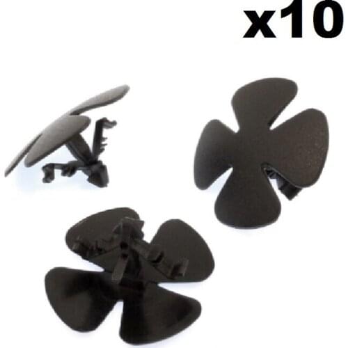 10x For Honda Plastic Trim Clips for Bonnet Insulation / Hood Insulator