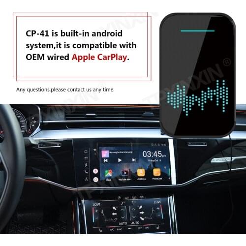4+32G In-Car Infotainment Enhancement Original Carplay AI Android BOX No installation required! Just plug it into the USB port