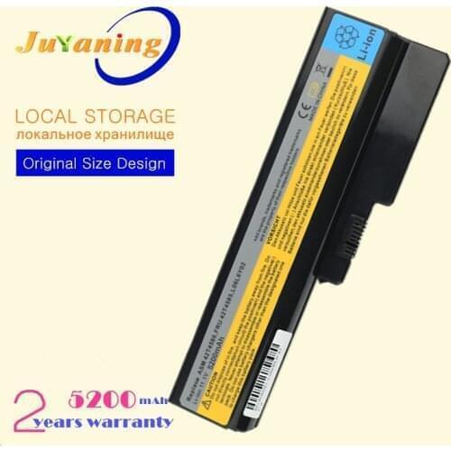 5200mAh Laptop Battery For LENOVO 3000 G530 G530A N500 G550 G450 B460 B550 42T4729 42T4730 L08S6C02 LO806D01 LO8N6Y02