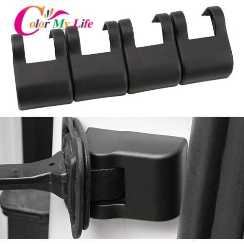 Color My Life ABS Car Door Stopper Protection Cover Door Locks Covers for Volkswagen VW Golf 7 MK7 7.5 MK7.5 2013-2019 Protector