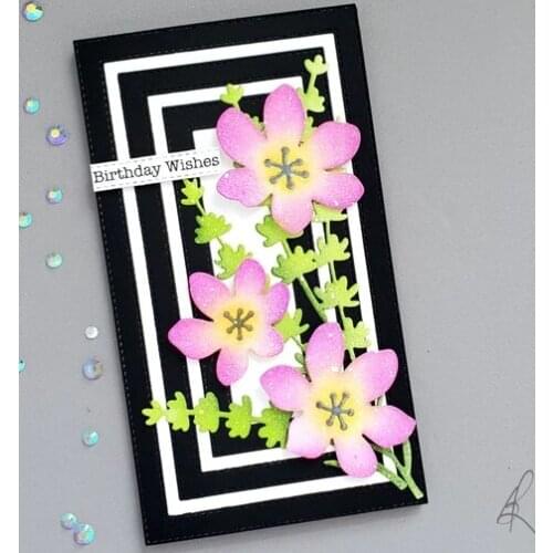 ZY 2021 New Arrival Presell flower Metal Cutting Dies for DIY Scrapbooking/photo album Decorative Embossing DIY Paper Cards