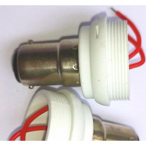 B15 BA15D Lamp Holder Light Socket For LED Light Bulb