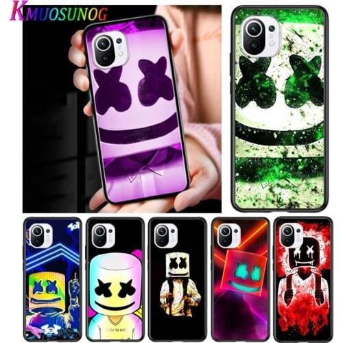 DJ Boy Fashion Cool for Xiaomi Mi 11 10T Note 10 Ultra 5G 9 9T SE 8 A3 A2 A1 6X Pro Play F1 Lite 5G Black Phone Case