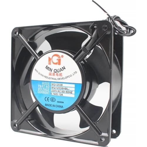 For Min quan motor MQ12038HBL2 / HSL2 220V 12CM axial fan industrial chassis fan cooling fan
