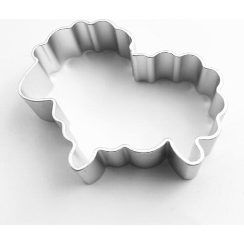 New Arrival Sheep Cookie Mold Aluminium Alloy Cookie Cutter Fondant Cake Decorating Tools