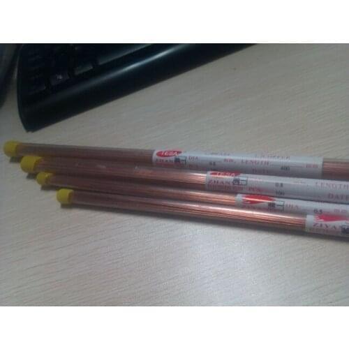 Brass electrodes tube 0.5*400mm copper tube 0.5*400mm stainless steel collect dia 0.7/2.2/0.3/3.0