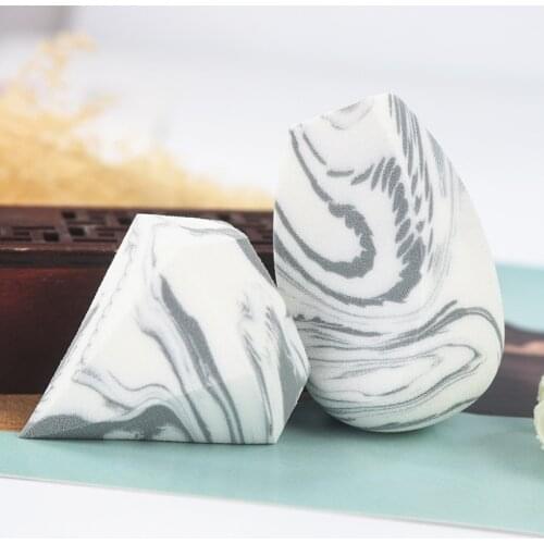 Marble Diamond Make Up Beauty Egg Soft Makeup Accessories Makeup Flutter Private Label