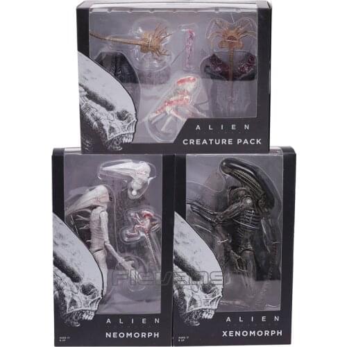 NECA Alien Covenant Xenomorph Neomorph Creature Pack PVC Action Figure Collectible Model Toy