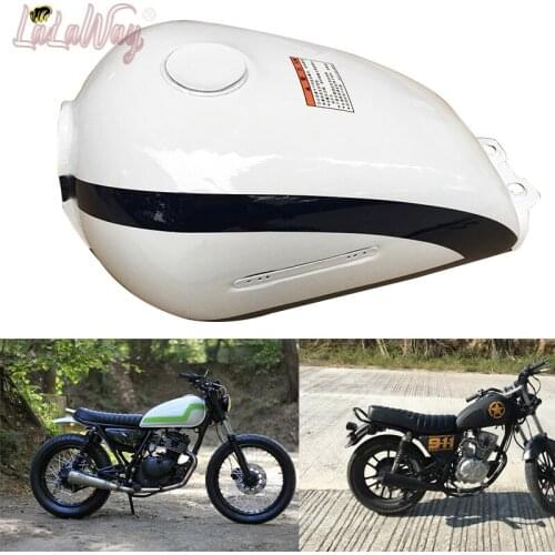 New cruisers Motorcycle Black Universal Vintage Gas Fuel Tank Cafe Racer Oil Box For SUZUKI CN125 CG125 CS125 GS125 WY125