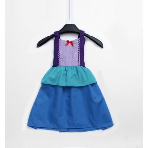 Kids Girls Princess Dresses Baby Cosplay Costume Party Dress Girls Fancy Clothes PD05