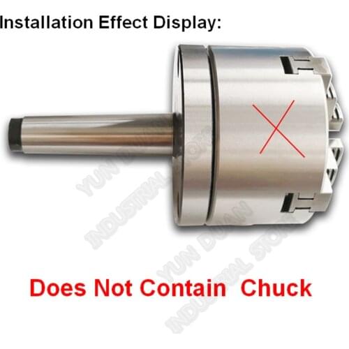 Taper Shank MT4 MS4 Ring Flange Plate Connector Adapter for 100mm 4" 4Inch 3 Jaws 4jaws K11 K12 100 Chuck Lathe Spindle Milling