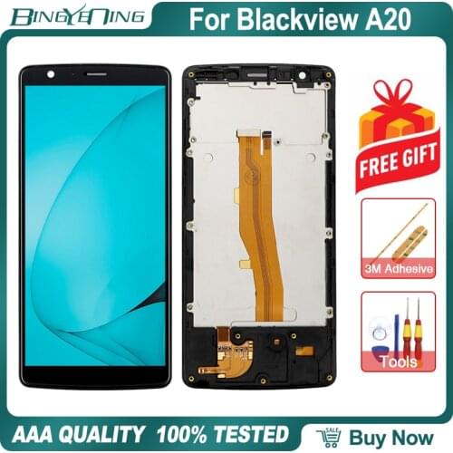 High Quality For Blackview A20 LCD&Touch screen Digitizer display screen module with frame Repair Replacement Accessories Parts