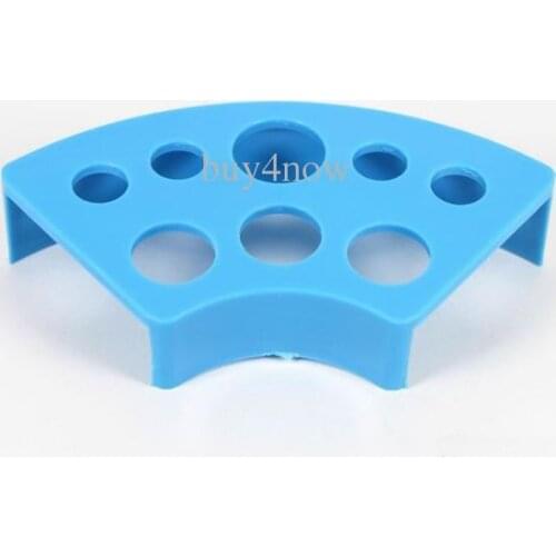 High Quliaty Iron tattoo Ink Cup stand Holder 8 holes with 7 Ink Cup Plastic Ink Cup Holder free shipping supply