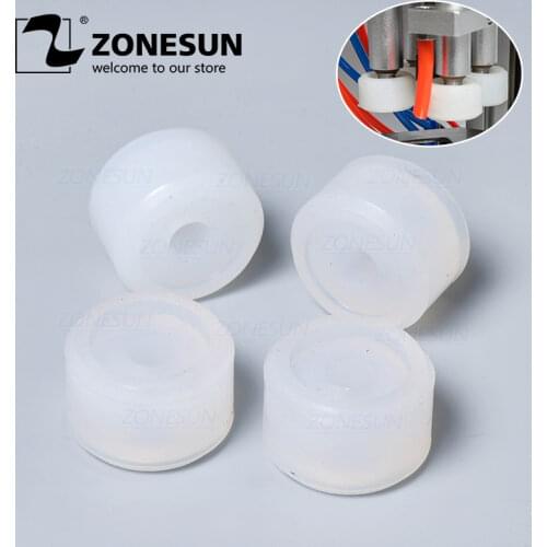 ZONESUN Friction Wheels Rubber Pad Capping Chuck Head For XLSGJ-6100 Medical Bottle Capping Machine Cosmetic Perfume Juice