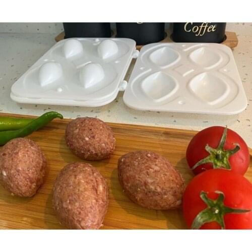 2021 new Design Kebbe Making Apparatus A Time Four Pcs Lovey Dumplings Mould