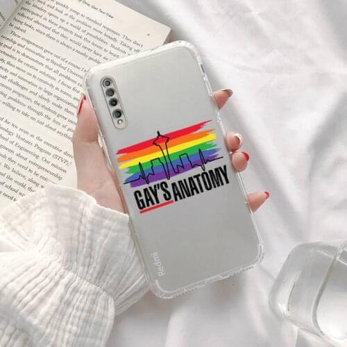 Greys anatomy Phone Case Transparent For Xiaomi Redmi K30 10T 10X 9 9A 8 8A 7 7A 6 K40 T S PRO 5G