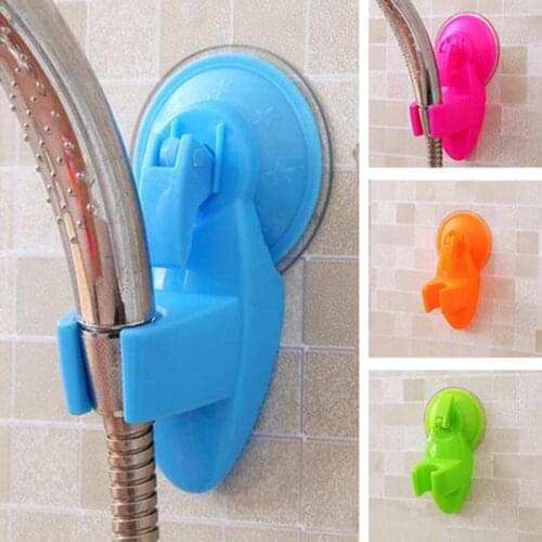 Home Bathroom Shower Head Holder Wall Suction Vacuum Cup Wall Mount Adjustable Faucet Holder High Quality Solid Sucker