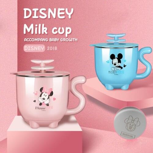 Disney Childrens Cup Stainless Steel Drinking Cup For Kindergarten Bagy Shatter-resistant Cup For Home Use