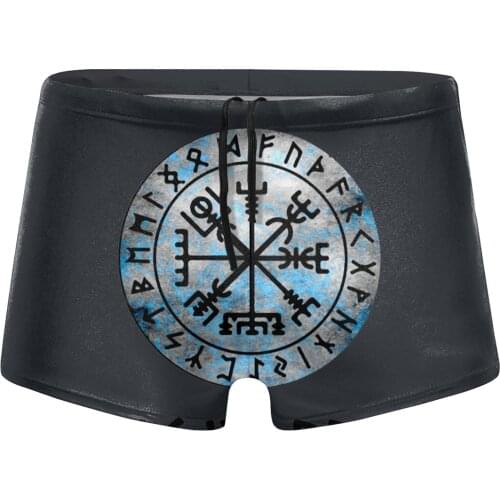 Men Norse beach swimming trunks Viking Warriors Vikings Compass Vikings Swimsuit husband for the sea Pool