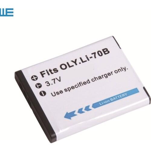 Li-70B Li70B Battery for Olympus VG-120, X-940, VG-140, VR-130, D-705, D-710, VR-120, VR-140, and VR-145