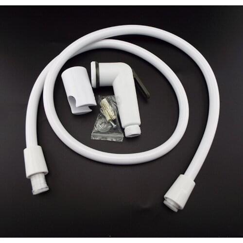 ABS Portable Bidet Sprayer Set Toilet Wash Nozzle Faucets Shower Head Car Pet Hose Bath Bathroom Handheld Cleaning Tool