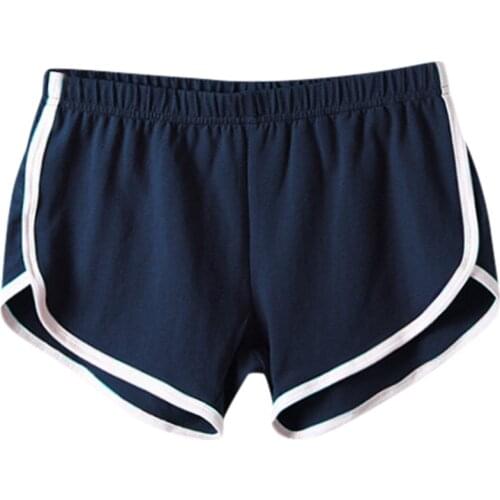 Summer Women Shorts Casual Solid Sports Shorts Workout Shorts Active Shorts Elastic Waist Loose Beach Sexy Hot Shorts 2021 Sale