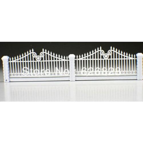 Building model Material ABS fence fence railing height 25mm Proportion 1:100