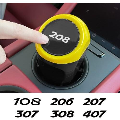 Car Trash Can Organizer Garbage Holder Storage Bag For Peugeot 208 207 308 206 307 407 2008 508 3008 5008 301 408 Accessories