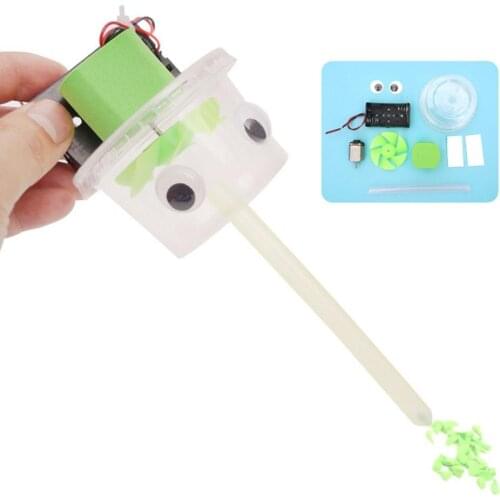 DIY Vacuum Cleaner Model Kit Handmade Materials Child Scientific Early Educational Toy Kids Learning Gift