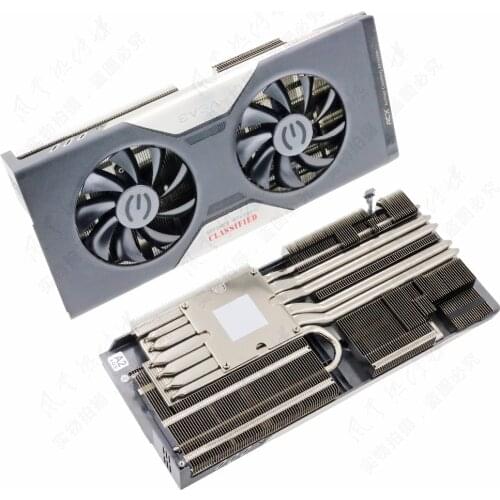 New Original for EVGA GTX780Ti CLASSIFIED Graphics card radiator fan six heat pipe video card radiator
