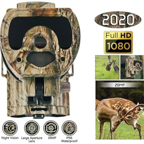 S400 20MP Trail Hunting Camera Infrared Wildlife Waterproof Wireless Cameras Photo Traps 1080P Wild Cams Surveillance