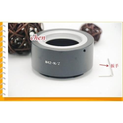 M42.N.Z Lens Adapter Ring for M42 Lens to Nikon Z6 7 50 Z Mount Cameras