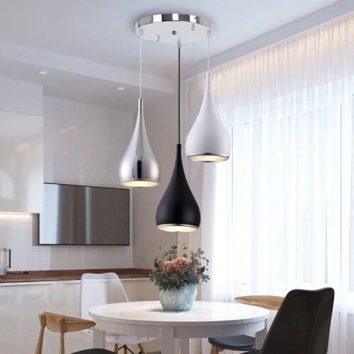 Scandinavian Style Pendant Lights Dining Room Bedside Kitchen Accesories Hanging Lamp Indoor Decoration Home Lighting Fixture