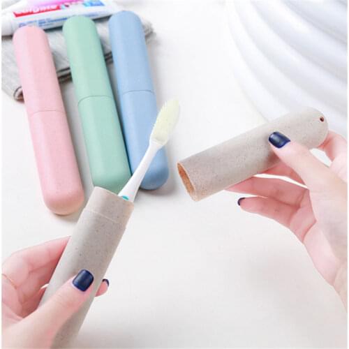 Portable Travel Camping Toothbrush Tube Box Cover Water Filter Anti-dirty Bathroom Accessories Fashion Packaging Storage Box
