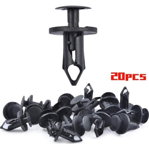 QEEPEI 20PCS Fender Clip Nylon Fastener for Jeep /Dodge / Chrysler /Saturn/ Ford /Lincoln