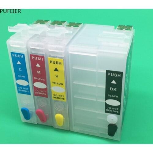 T2791 T2711-T2714 Empty Refillable Cartridge With Chip For Epson WorkForce WF-7110DTW WF-7610DWF WF-7620DTWF WF-7210DTW