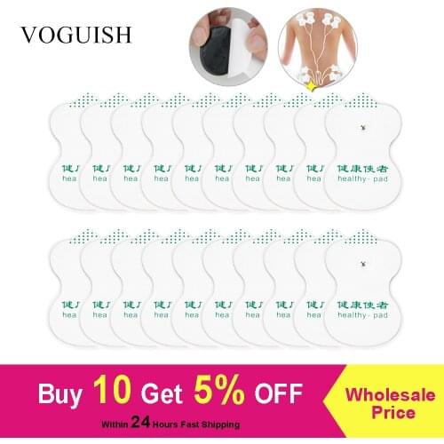 20pcs EMS Electrode Pads For Electric Tens Acupuncture Digital Therapy Machine Slimming Electric Body Massager Frequency Patch