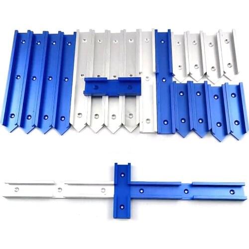 Woodworking Chute T Slot Cross Connector Guide Rail Electric Circular Saw Flip Table Table Saw Table Track Intersection Parts