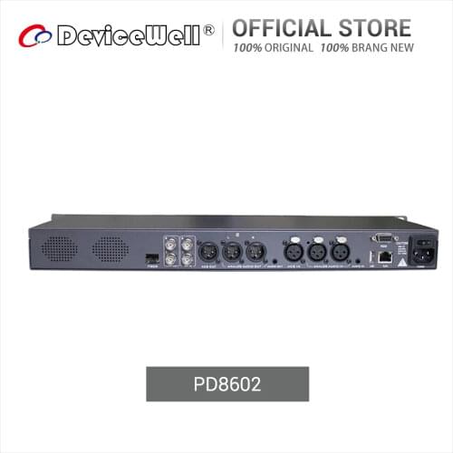DeviceWell PD8602 2 Channel SDI De-embedding 2 Channel SDI Embedding Audio Delayer