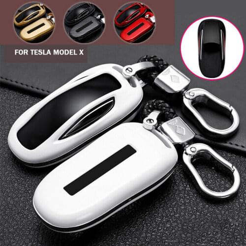 Remote Car Key Fob Case Cover Holder Fit For Tesla Model X Accessories 2016-2020