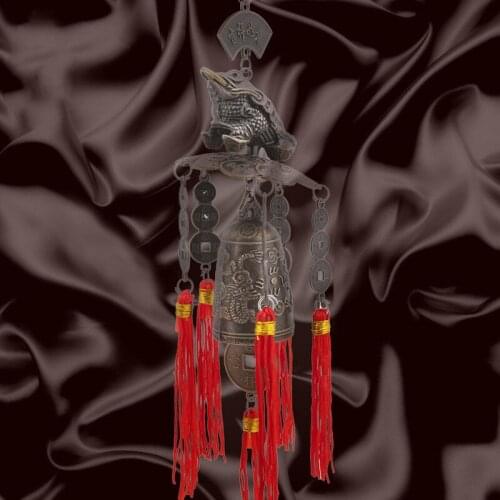 Chinese-style Fengshui Jinchan Hanging Alloy Material Copper Money Into Baozhen House To Exorcise Evil Spirits