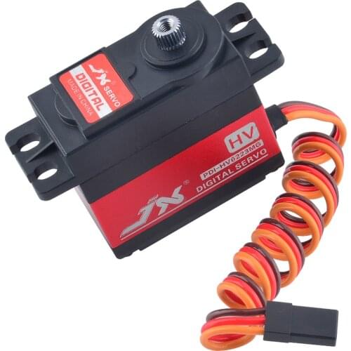 JX PDI-HV6223MG 8.4V 23KG 0.16 sec Metal Gear Middle CNC Digital Standard Servo for 1/8 1/10 RC Car Robot Airplane Drone Aicraft