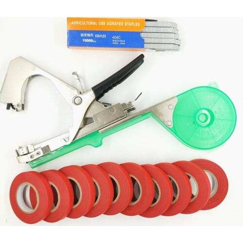Garden Tools Plant Tying Tapetool Machine Tapener Branch Hand Tying Machine Tapener Packing Vegetable Stem Strapping