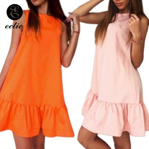 A Line Mini Party Dress Kawaii Fashion Robe Femme Ete 2021 Gown Ruffle Sukienka Elegant Sleeveless Evening Women Dress 2xl Kleid