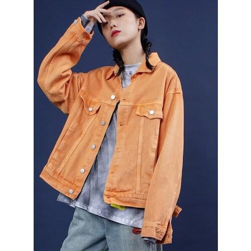 Fashion Denim jacket women 2020 new spring autumn retro Hong Kong flavor Korean plus size loose jean jacket cothes Female coats