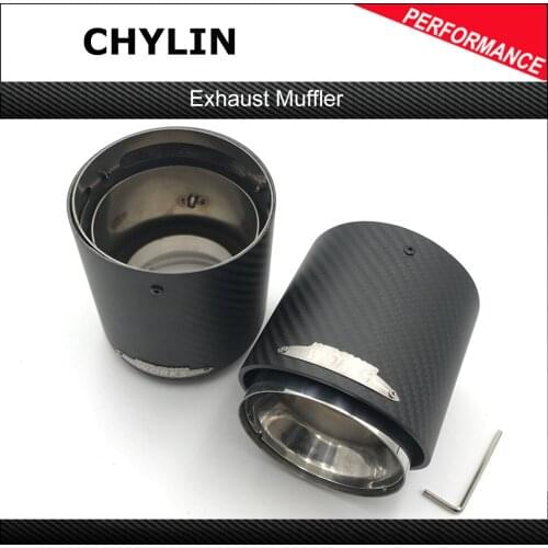 1 Pcs Top Quality Carbon Exhaust Muffler Tips For MINI Cooper S R55 R56 R57 R58 R59 R60 R61 F54 F56 F57 F60 JCW Muffler Pipes